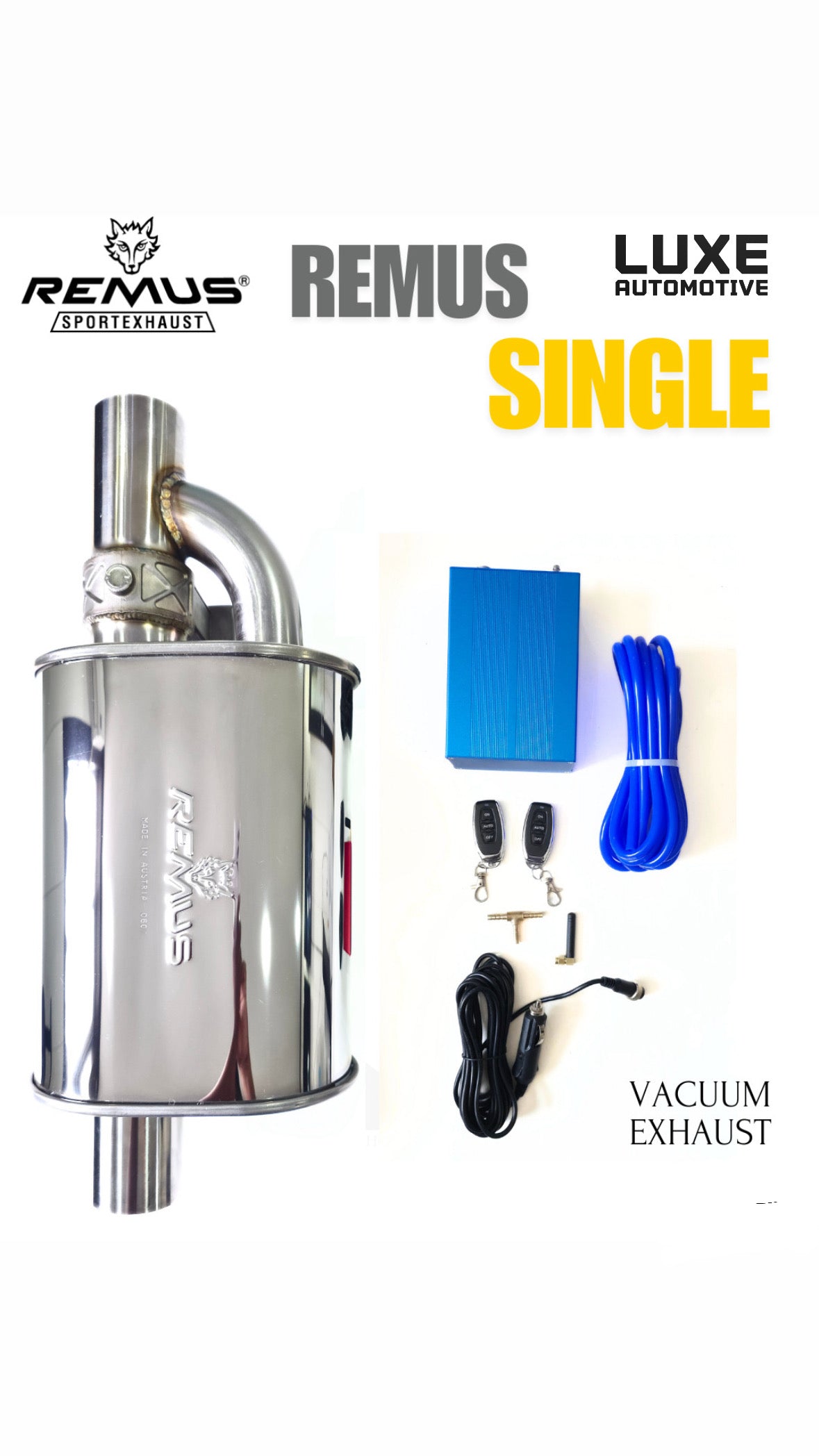 Single & Dual Tip Valvetronic Exhaust
