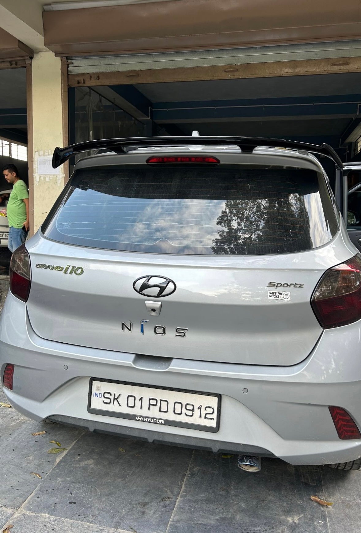 Universal Hatchback Spoiler | ABS Quality | Hyundai Nios