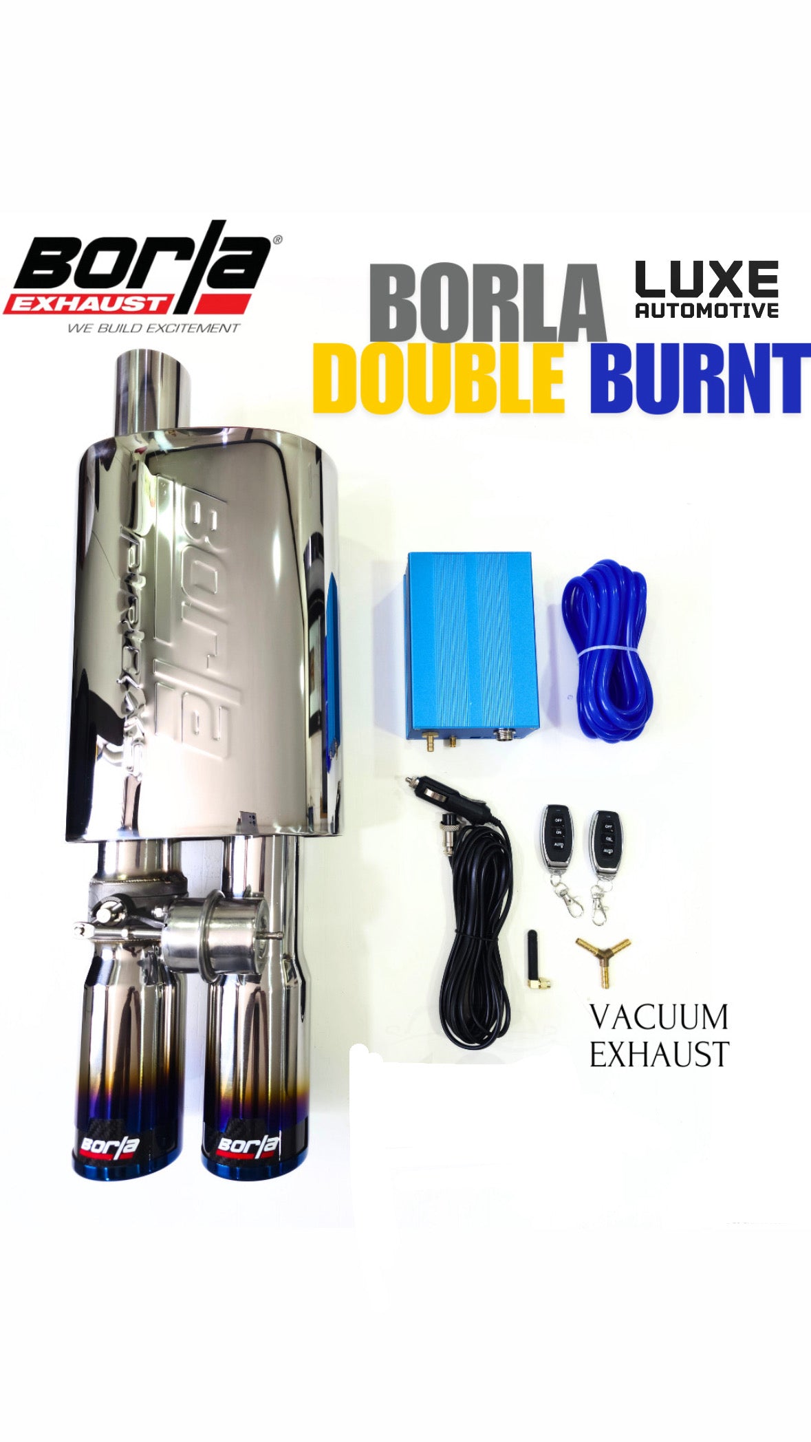 Single & Dual Tip Valvetronic Exhaust
