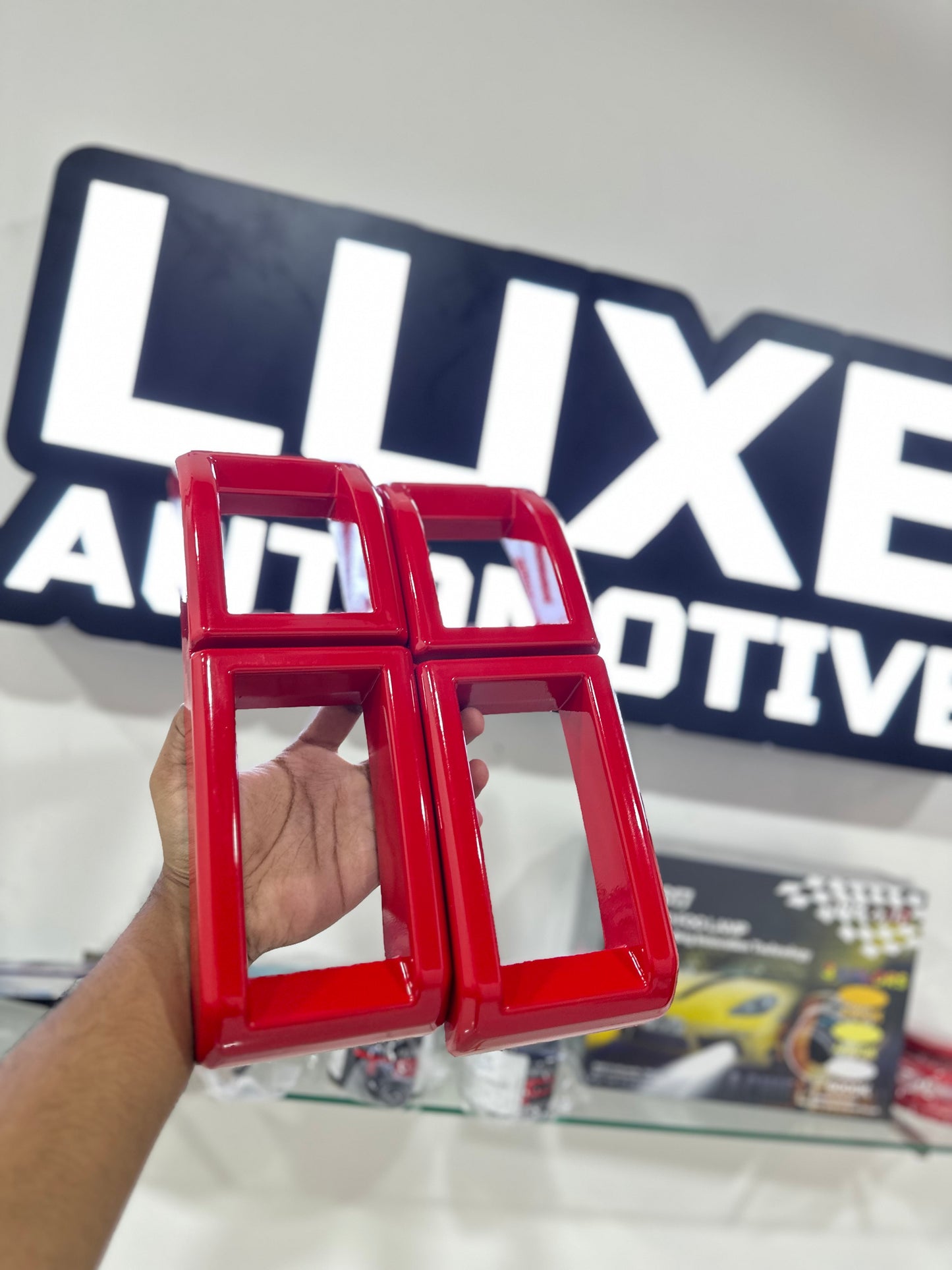 Grill Ring for Mahindra Thar Roxx 2024 Onwards - Black/Red