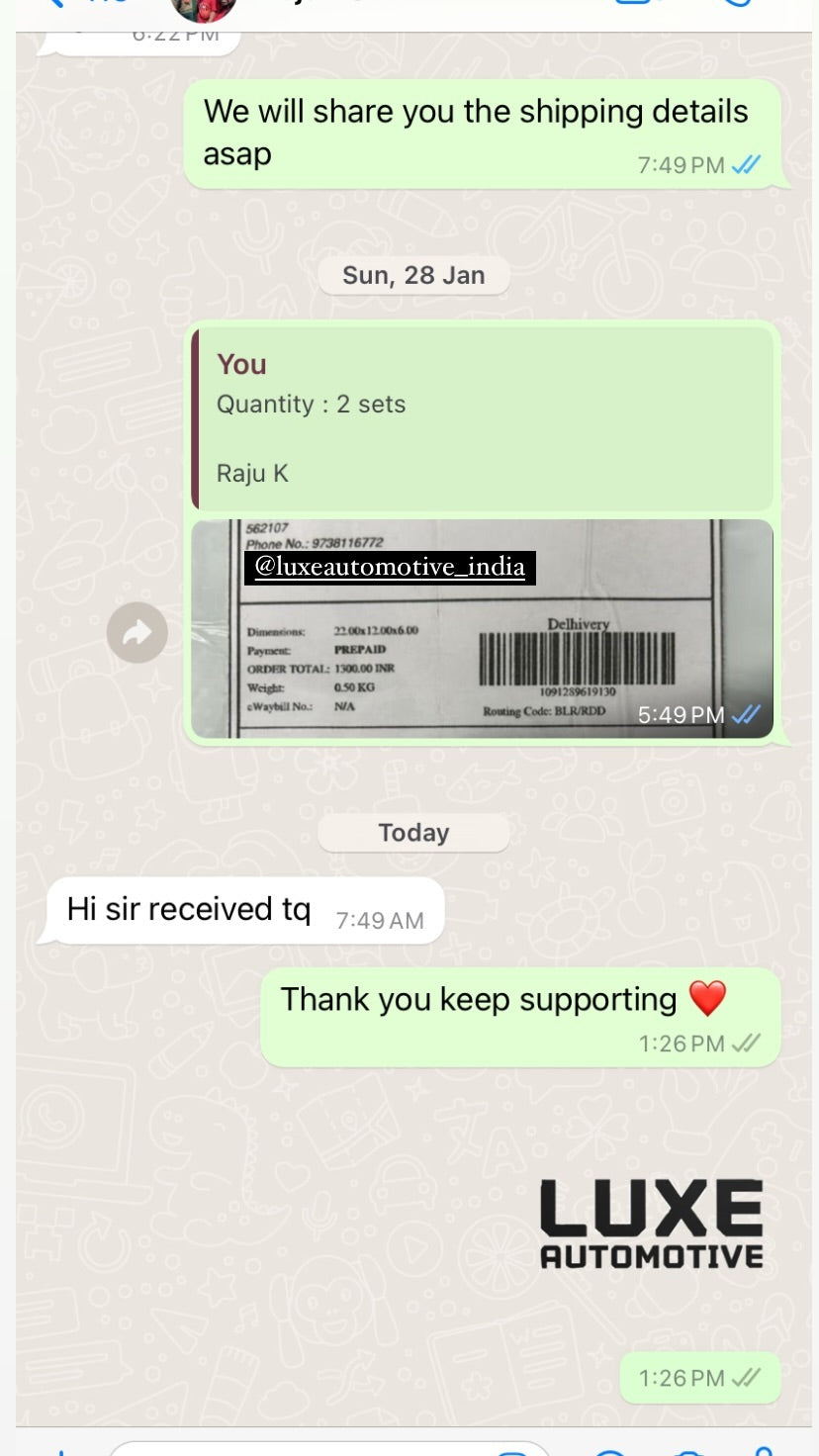 zCUSTOMER FEEDBACK - SCROLL DOWN