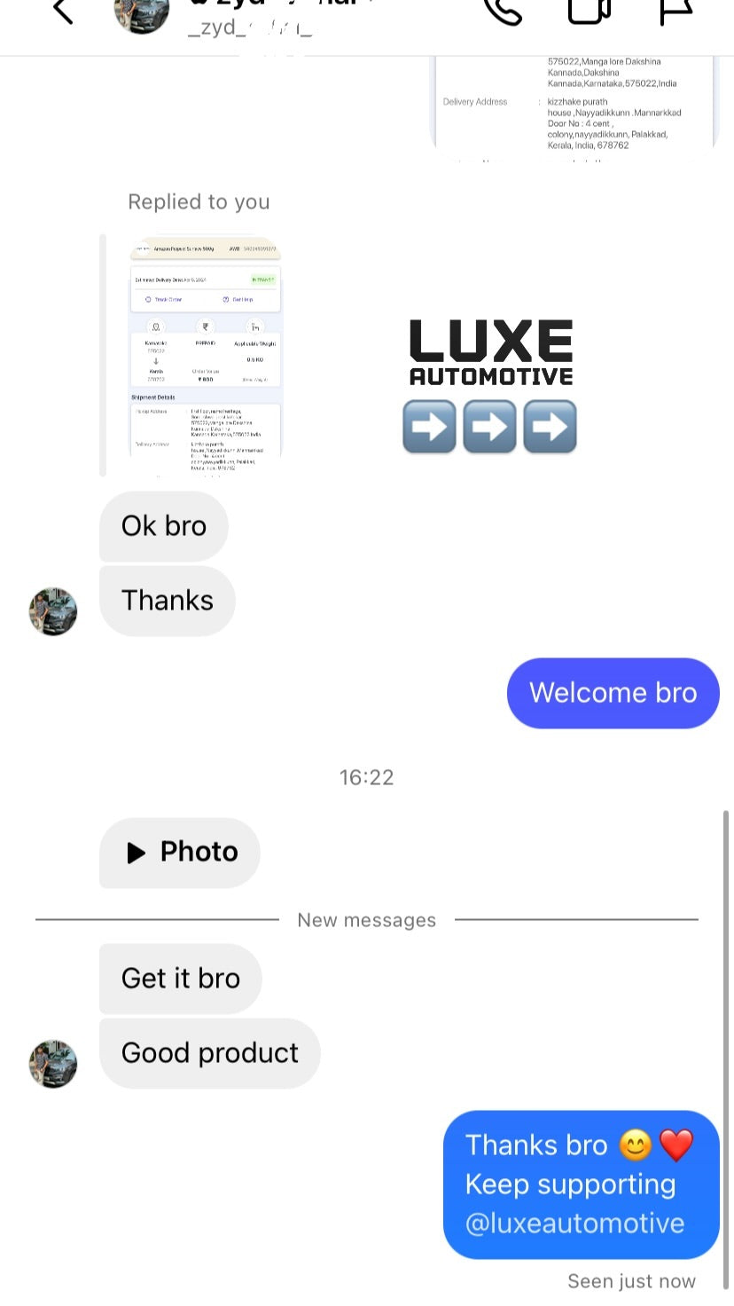 zCUSTOMER FEEDBACK - SCROLL DOWN
