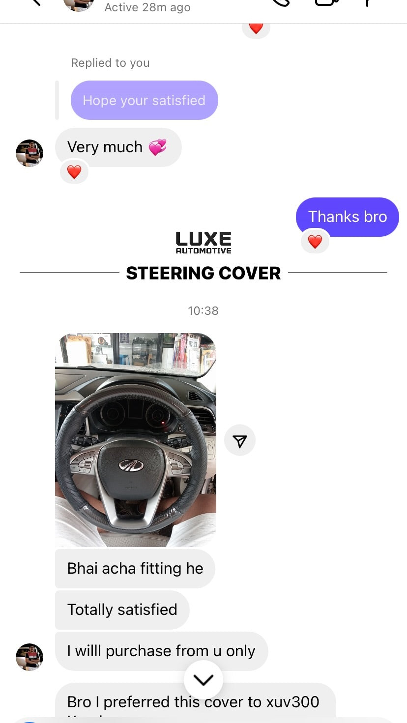 zCUSTOMER FEEDBACK - SCROLL DOWN