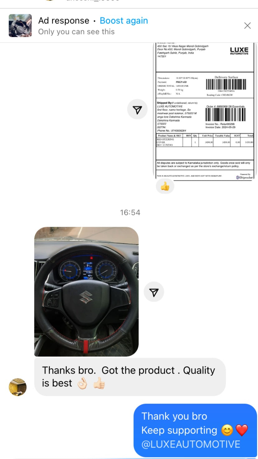 zCUSTOMER FEEDBACK - SCROLL DOWN