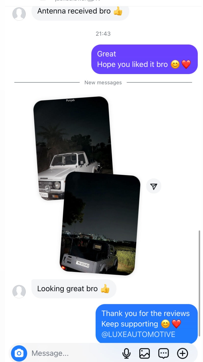 zCUSTOMER FEEDBACK - SCROLL DOWN
