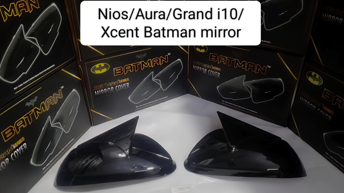 Hyundai Nios/Aura /Grand i10 /Xcent Batman Mirror Caps