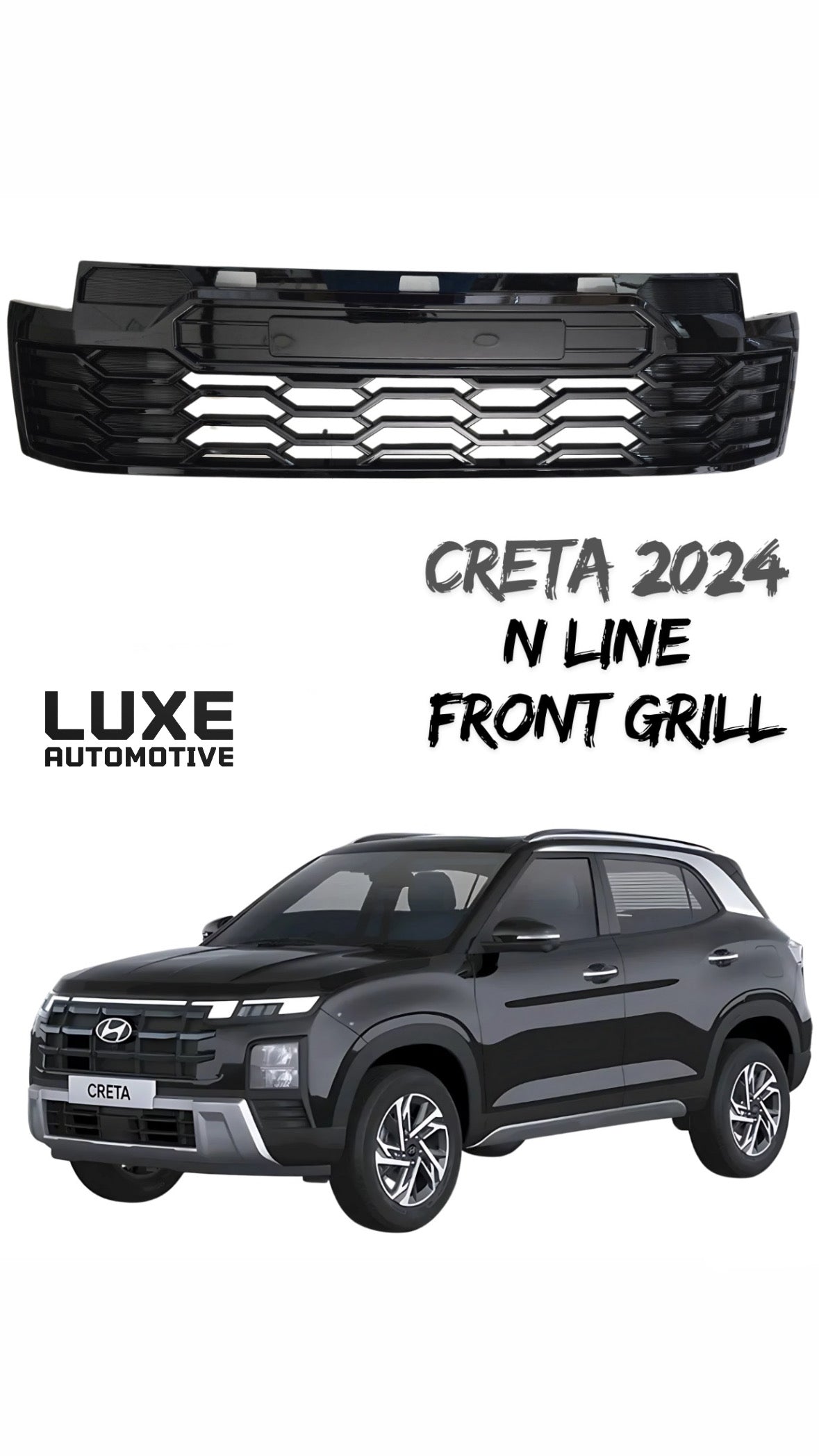 HYUNDAI CRETA N LINE 2024 ONWARDS FRONT GRILL |