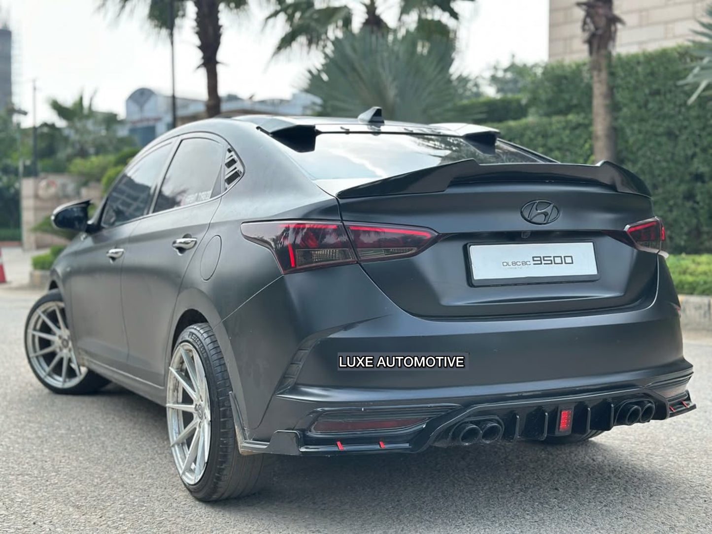 Hyundai Verna DuckTail Rear Spoiler | Compatible with 2017+