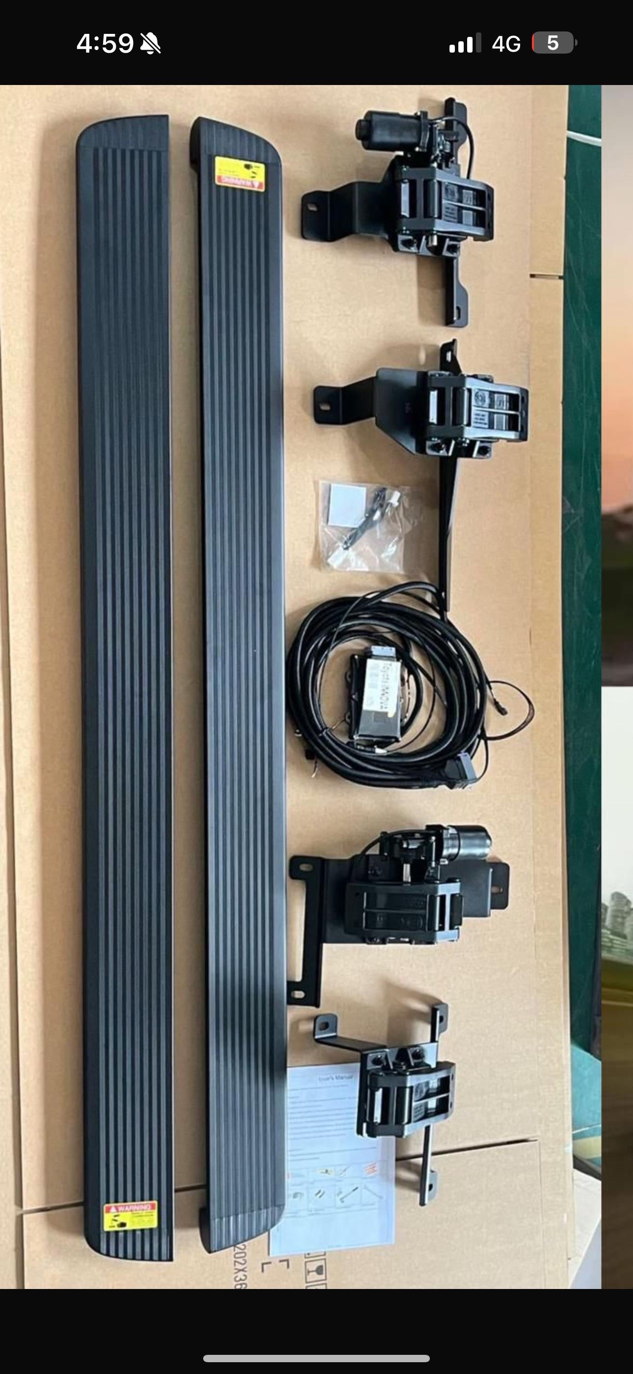 ELECTRIC SIDE STEP FOR TOYOTA FORTUNER 2016+ Model