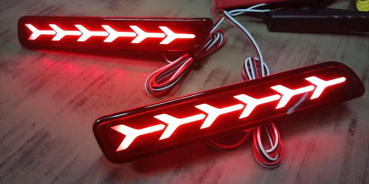 Suzuki LED Reflector Lights | Aftermarket Brake And Running Light