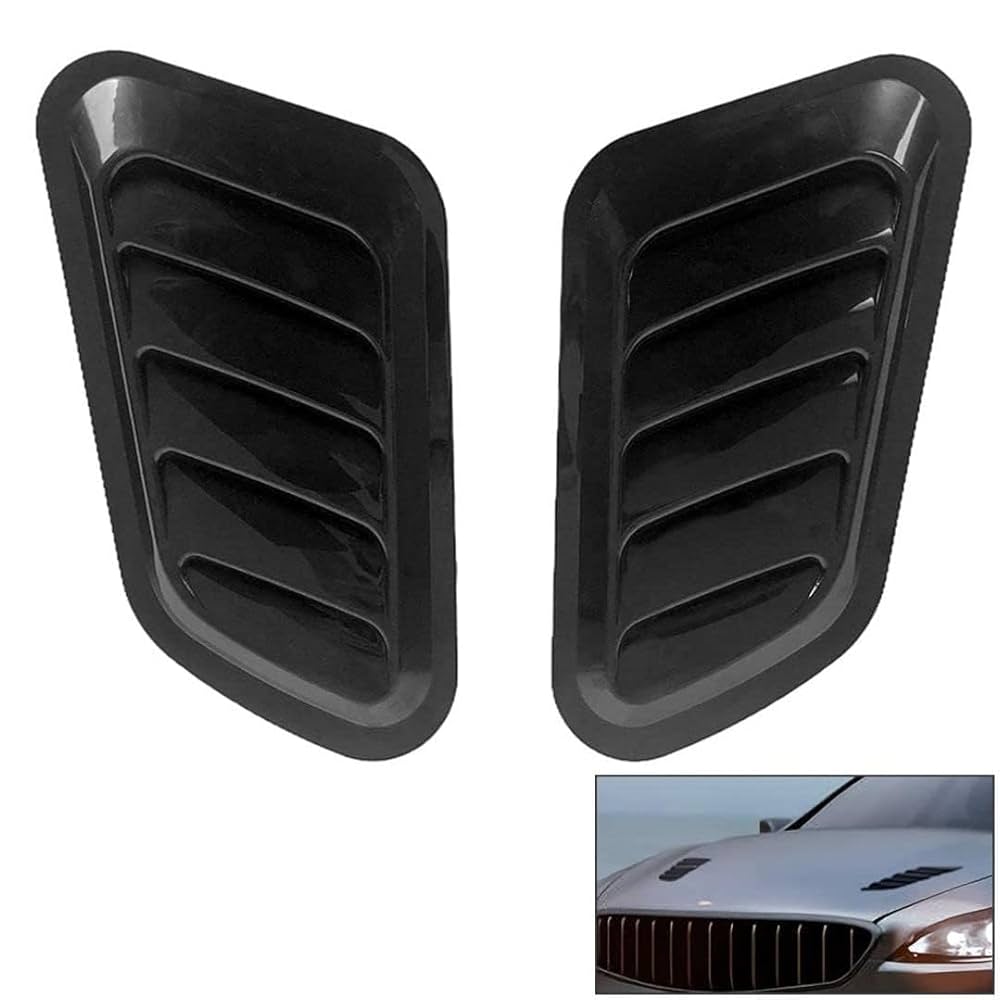 Universal 2 Pc Hood Scoop | Aftermarket ABS