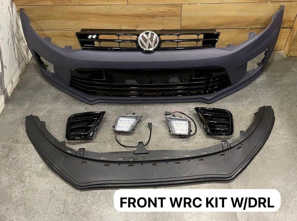 Volkswagen Polo / Vento WRC Front Bumper Kit with DRLs