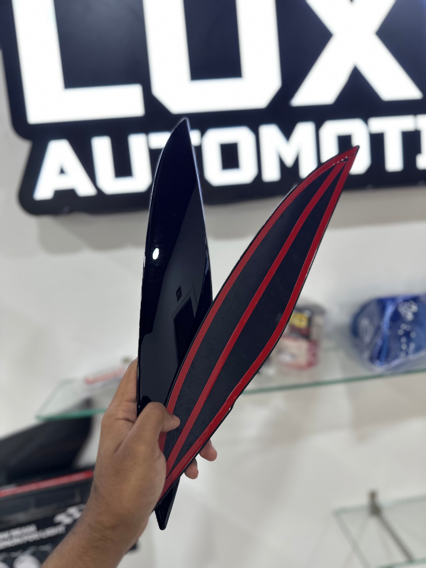 1) Eyelids for SWIFT (2018-23) | ABS material in Glossy Black