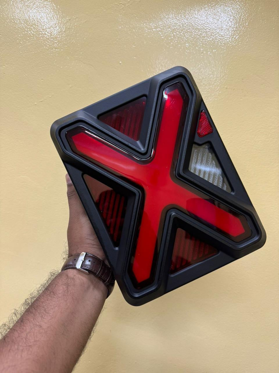 X Design Tail Lights for Mahindra Thar Roxx 2024 Onwards