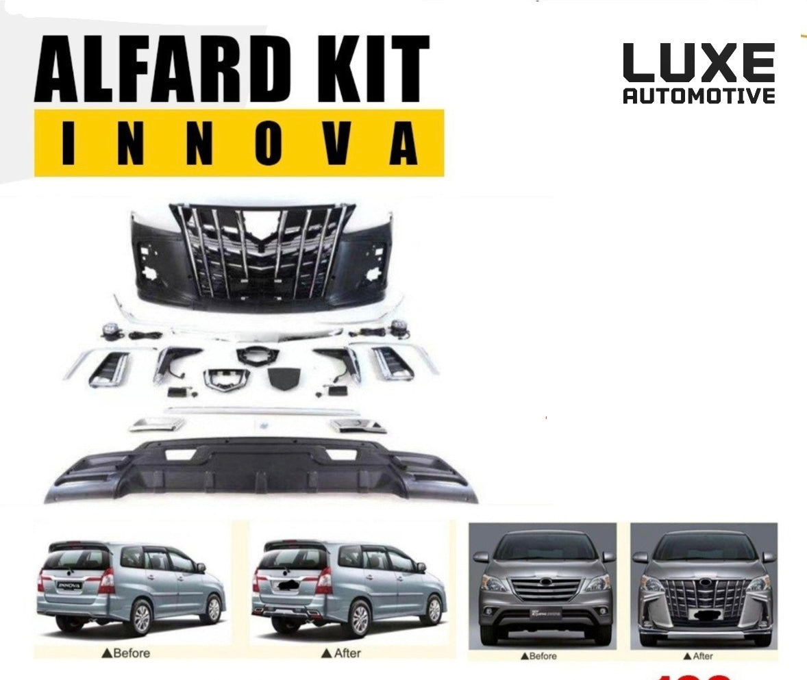 OLD INNOVA TO ALPHARD BODY KIT