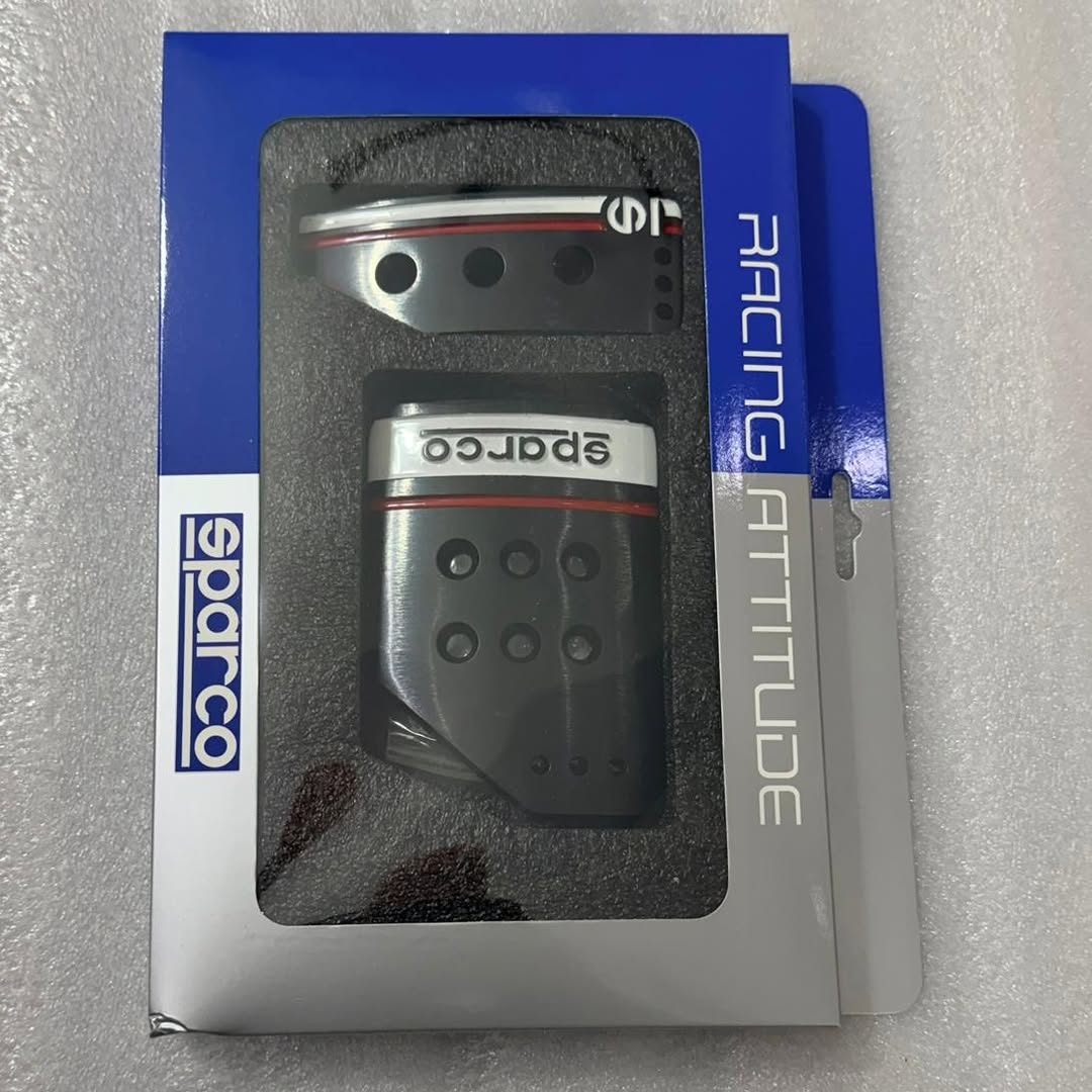 Sparco Pedal Kit for Automatic Cars | Premium Aluminum Racing Set