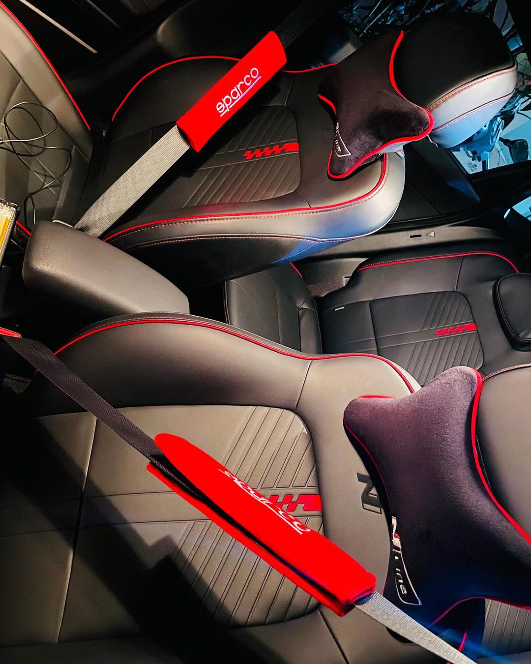 Sparco Car Seat Belt Shoulder Pads