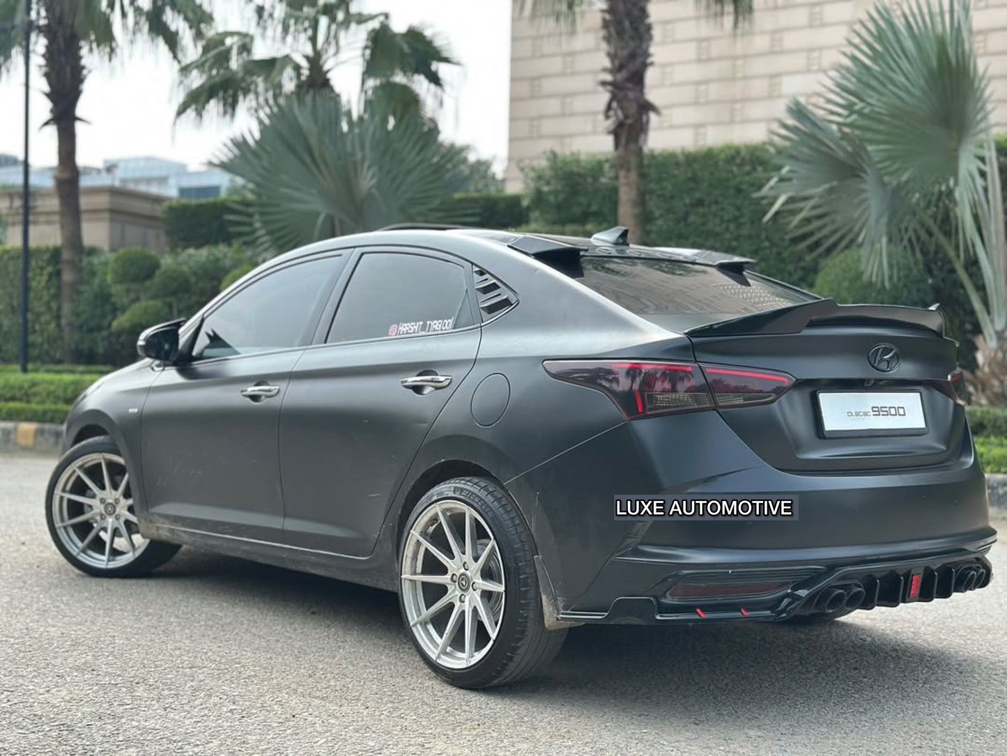 Hyundai Verna DuckTail Rear Spoiler | Compatible with 2017+