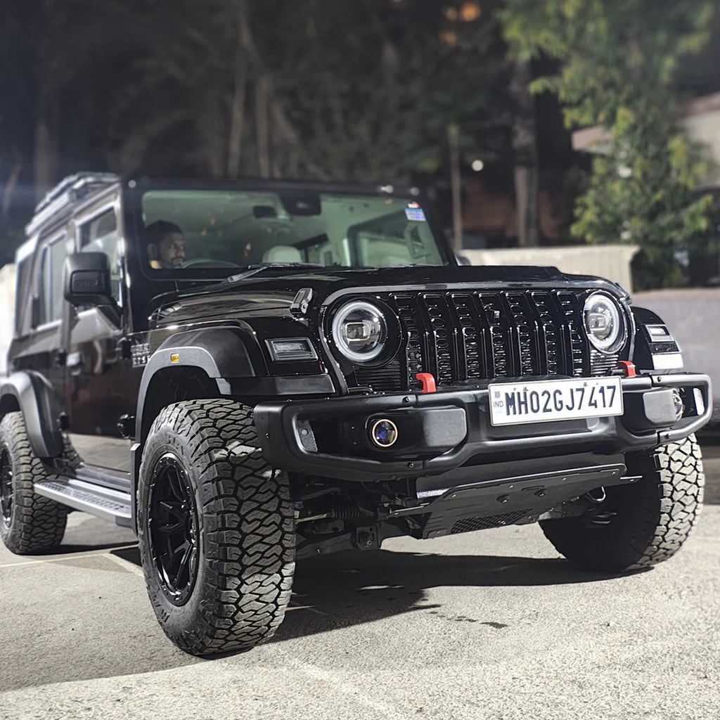 Thar Roxx Wrangler Style Imported Abs Grill