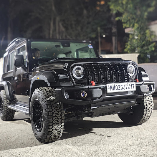 Thar Roxx Wrangler Style Imported Abs Grill