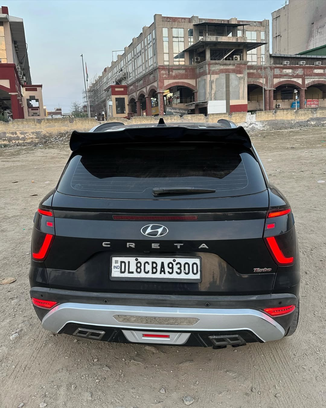Hyundai Creta Batman Spoiler