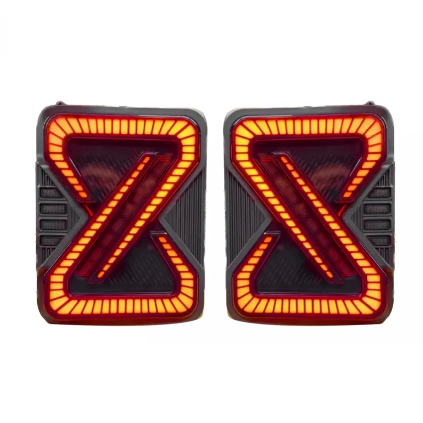 1) LED X - Style Smoke Taillight for Mahindra Thar 2020 and Thar Roxx