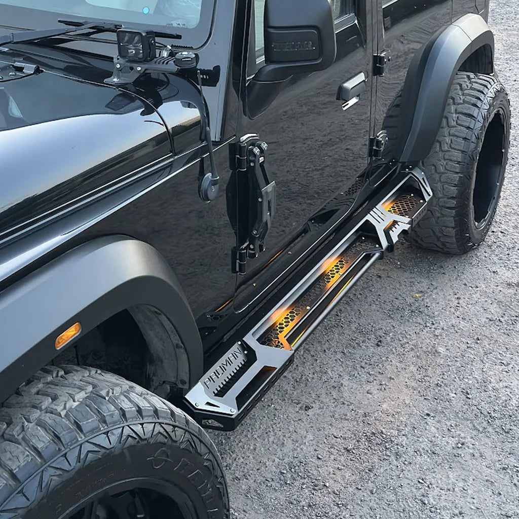 Thar Roxx - Proman Side steps with Lights