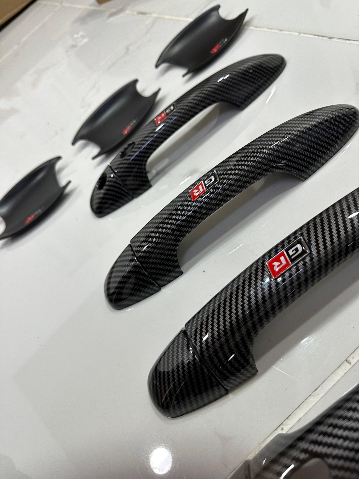 TOYOTA FORTUNER | CRYSTA | HILUX CARBON GR SPORT DOOR HANDLE COVER