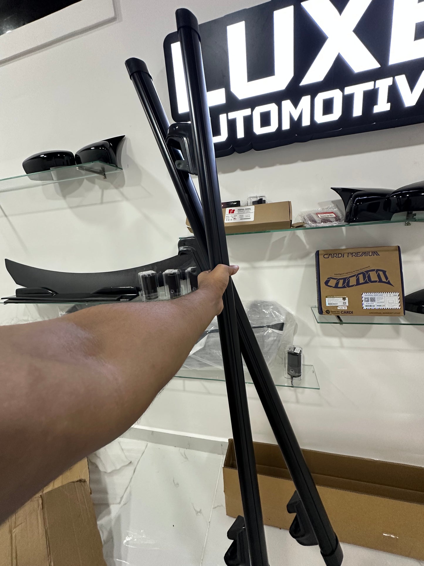 1) Universal Cross Bars | Universal Roof Rail Cross Bar
