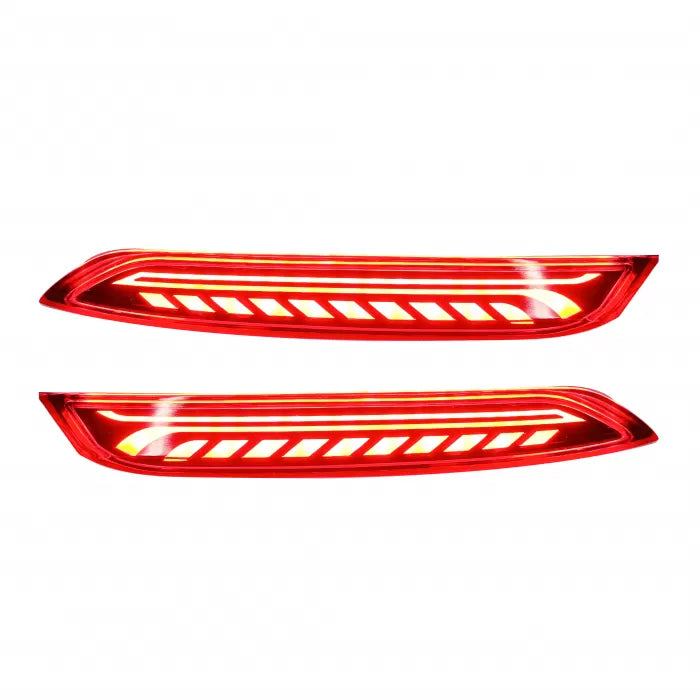 Volkswagen Polo 2010-20 LED Reflector Lights - Design B