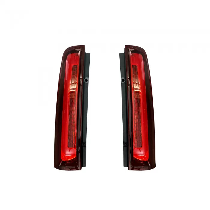 Tail Light And Pillar Light for Mahindra Scorpio 2017 Onwards - Red Glass