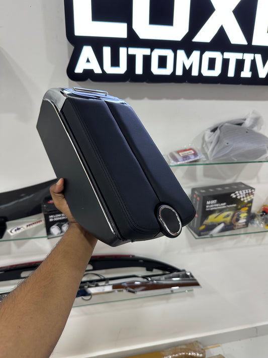 1) BMW Style Universal Center Armrest Console