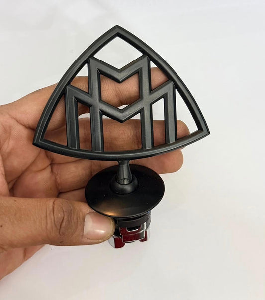 Mercedes Maybach Hood Emblems | Aftermarket OEM-Style Fit (Black/Chrome) Colour Options