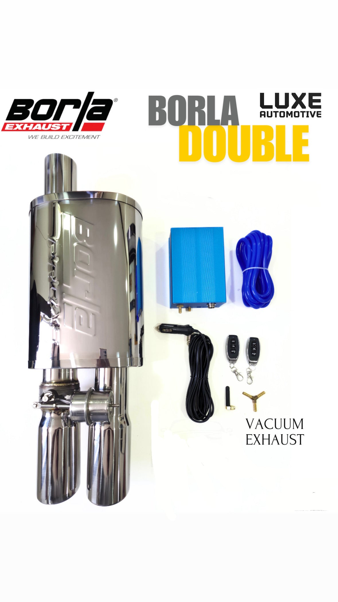 Single & Dual Tip Valvetronic Exhaust