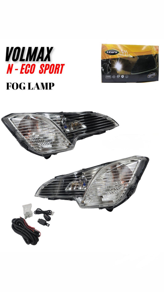 Ford New Ecosport Facelift 2018-2021 LED DRL Daytime Running Lights With Matrix Turn Signal & LED Fog Lamp – Volmax (Set of 2Pcs)