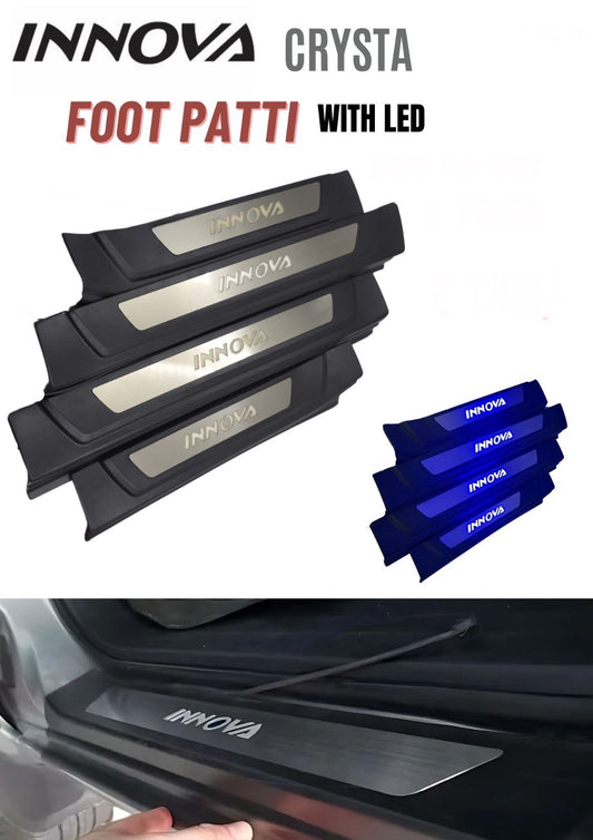 INNOVA CRYSTA  FOOT PATTI | WITH LED