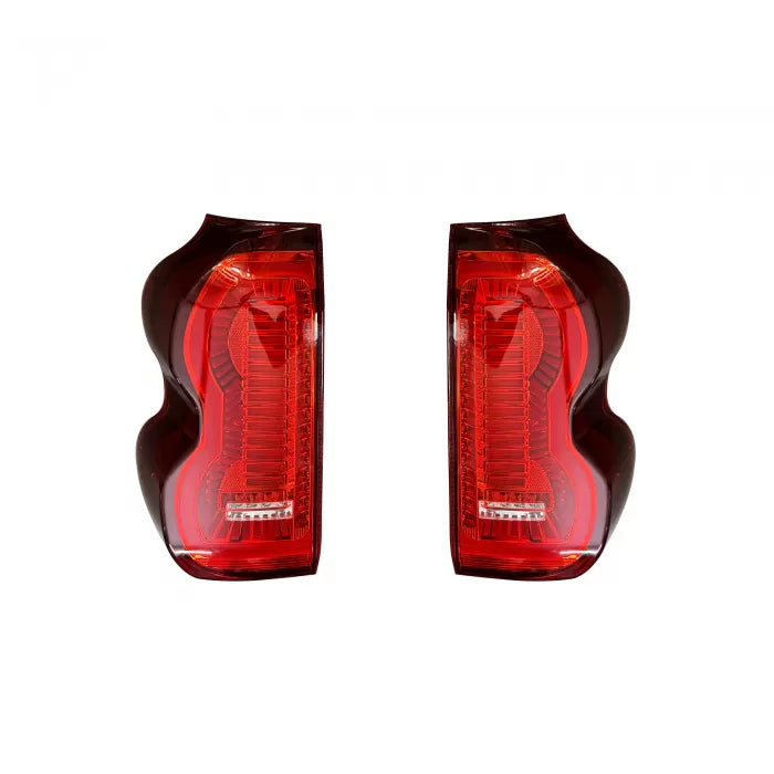 Tail Light And Pillar Light for Mahindra Scorpio 2017 Onwards - Red Glass