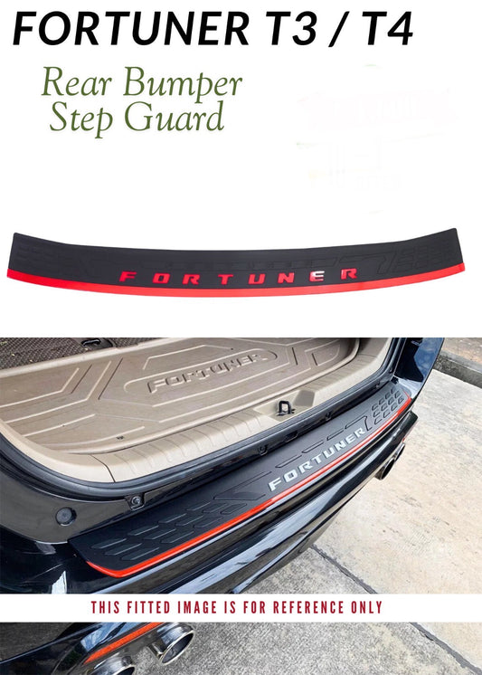 FORTUNER REAR BUMPER STEP GUARD