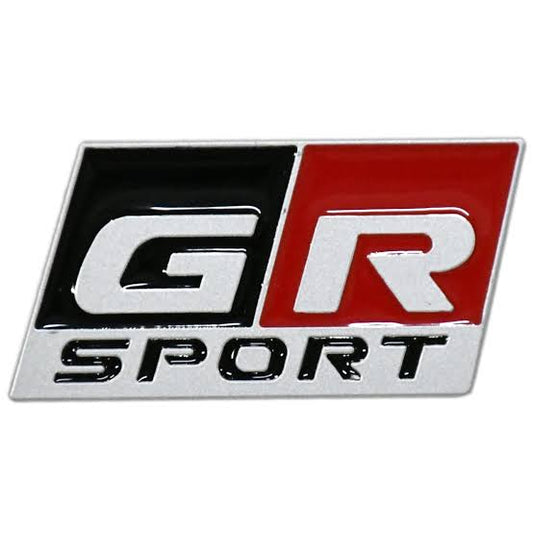 GR Steering Metal Sticker | Universal Car Emblem Badge