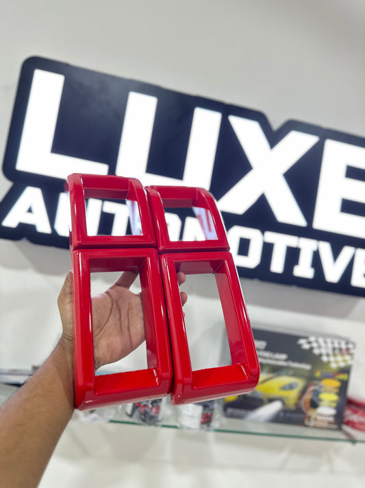 Grill Ring for Mahindra Thar Roxx 2024 Onwards - Black/Red