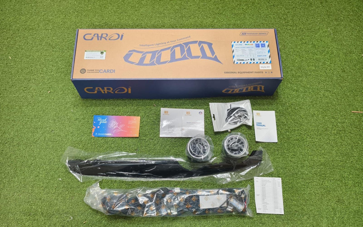 CARD Ambient Light System for Maruti Suzuki Swift | 18-in-1 | OEM Interior Lighting | App Controlled Premium Setup
