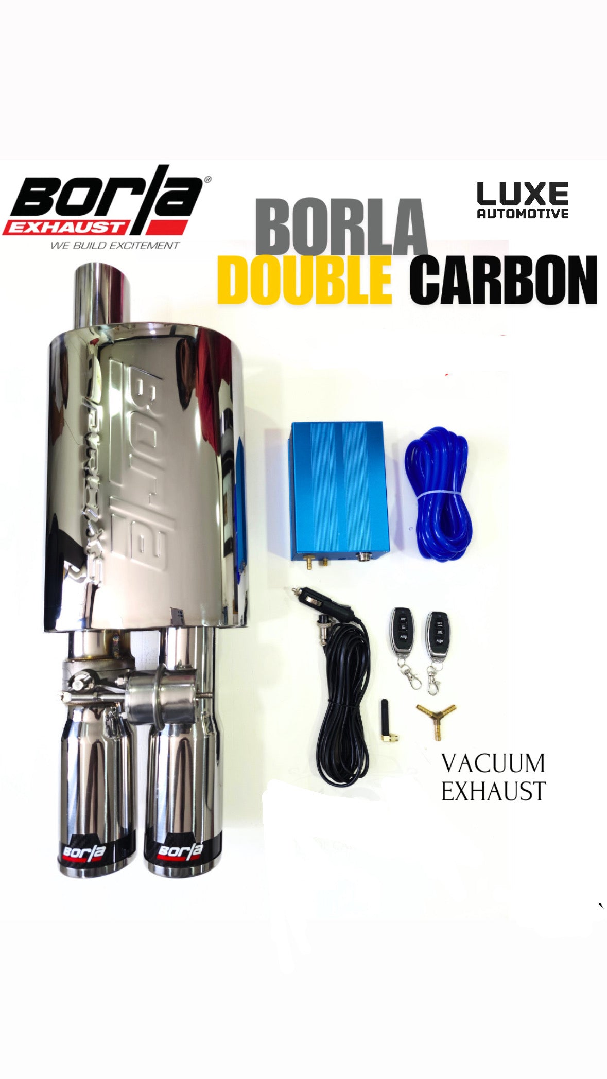 Single & Dual Tip Valvetronic Exhaust