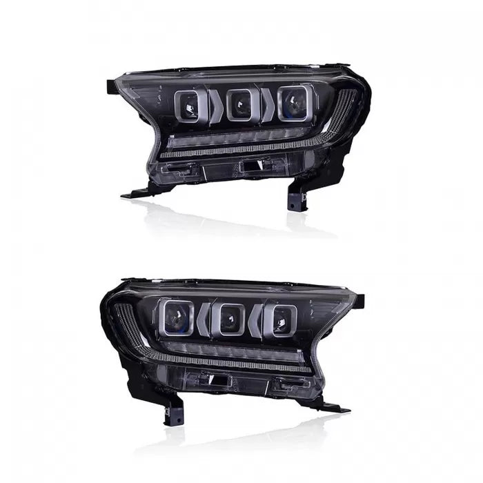 Front Headlight Glass Compatible With Ford Endeavour 2016 - 2021 .