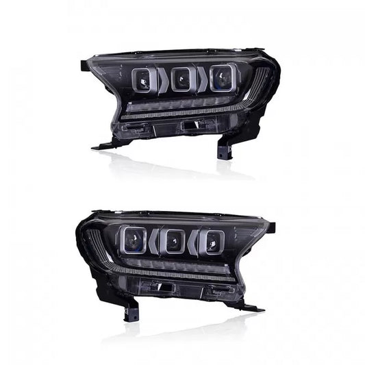 Front Headlight Glass Compatible With Ford Endeavour 2016 - 2021 .