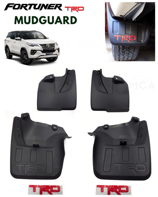 Toyota Fortuner 2016 Onwards TRD Best Quality O.E Type Mudflap
