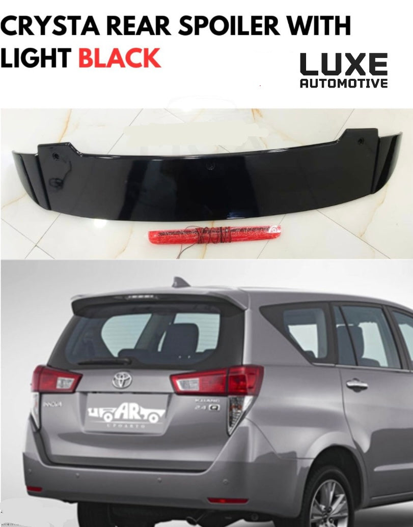 Toyota Innova Rear ABS Spoiler | With LED