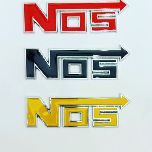 NOS Car Stickers | Sporty Design suitable for all cars in Multi-Color Options