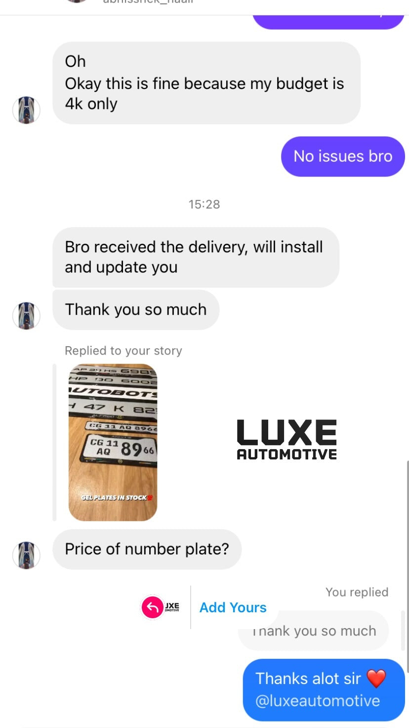 zCUSTOMER FEEDBACK - SCROLL DOWN