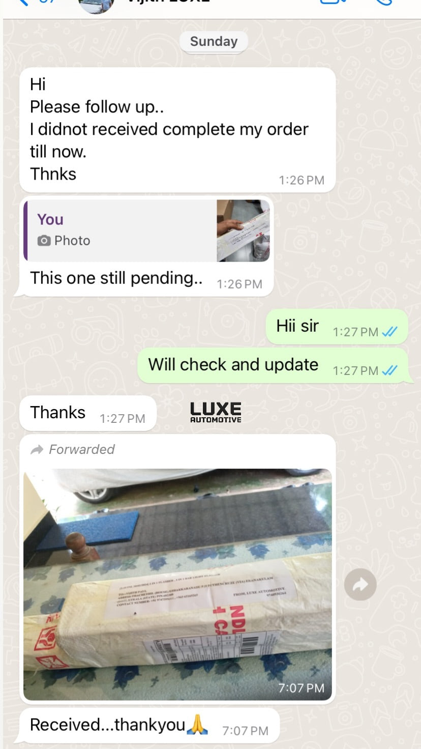 zCUSTOMER FEEDBACK - SCROLL DOWN