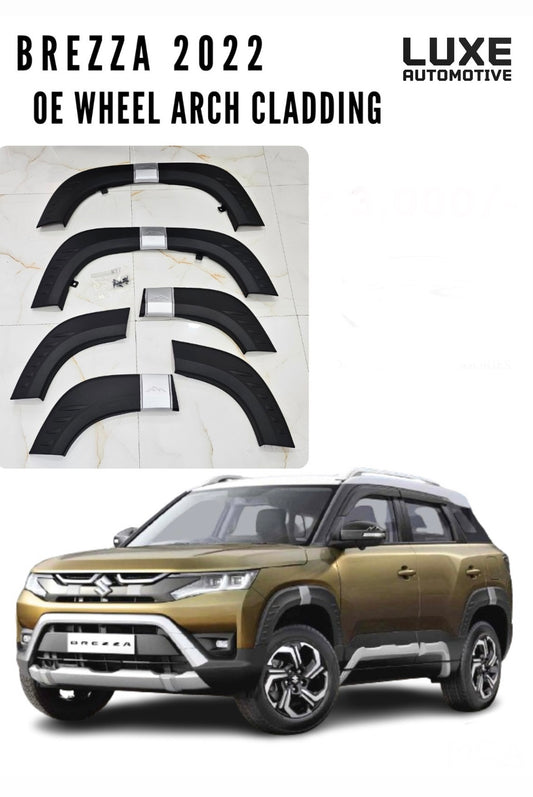 Wheel Arch Cladding for Maruti Suzuki Brezza 2022 Onwards